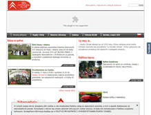 Tablet Screenshot of citroenklub.pl